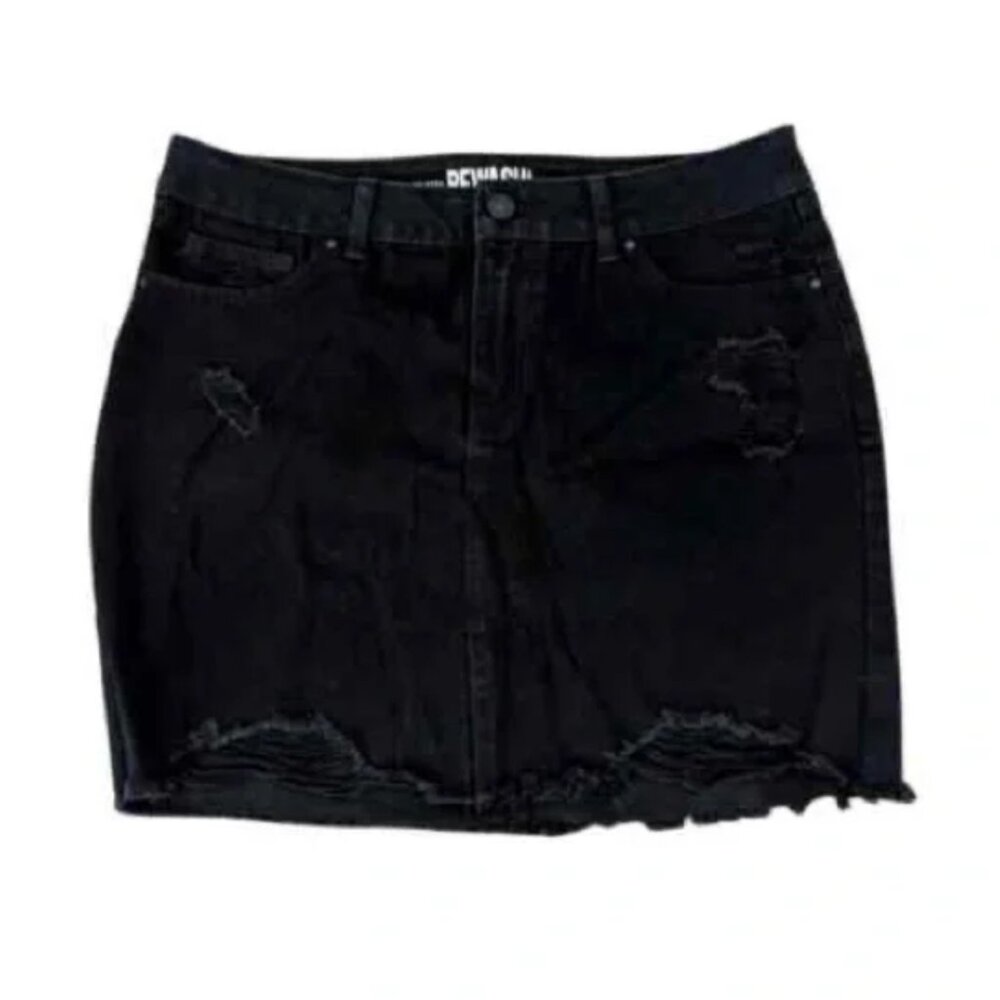 Bluenotes Denim Mini Skirt